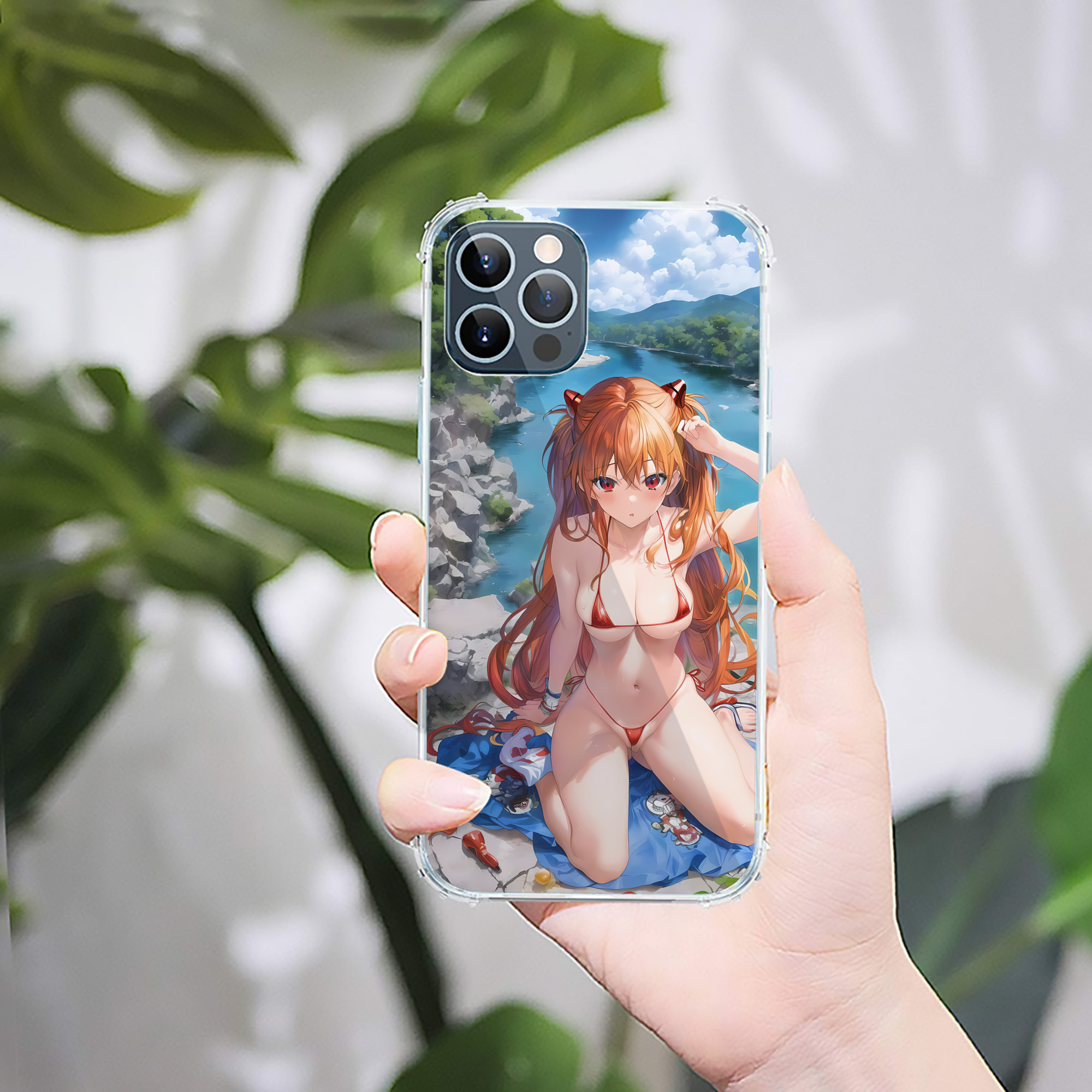 （画像用） EVA 新世紀エヴァンゲリオン 【iPhone 12シリーズ対応】透明スマホケース（クリアソフトケース）